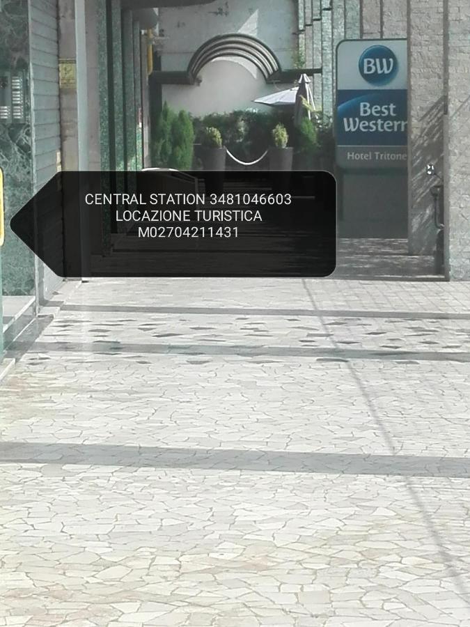 Central Station Rooms Mestre Buitenkant foto