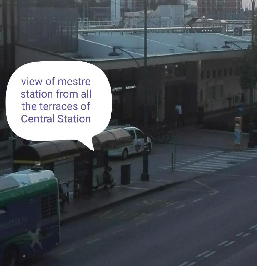 Central Station Rooms Mestre Buitenkant foto