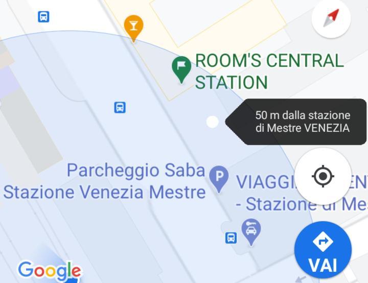 Central Station Rooms Mestre Buitenkant foto